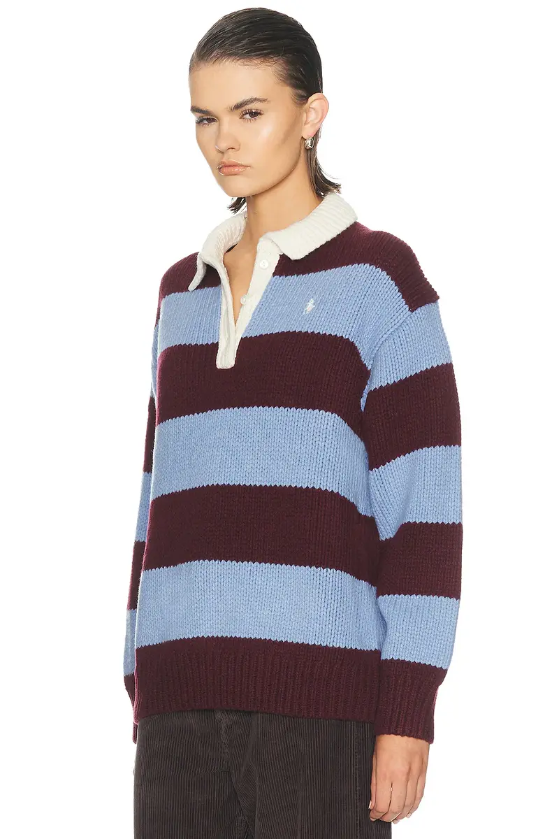 Polo Ralph Lauren Long Sleeve Rugby Sweater | Thumbnail 2 Polo Ralph Lauren Long Sleeve Rugby Sweater | Thumbnail 2