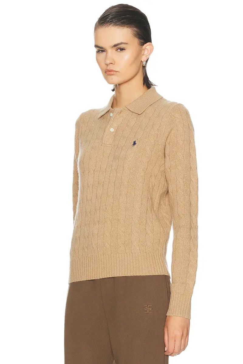 Polo Ralph Lauren Collared Long Sleeve Sweater | Thumbnail 2 Polo Ralph Lauren Collared Long Sleeve Sweater | Thumbnail 2