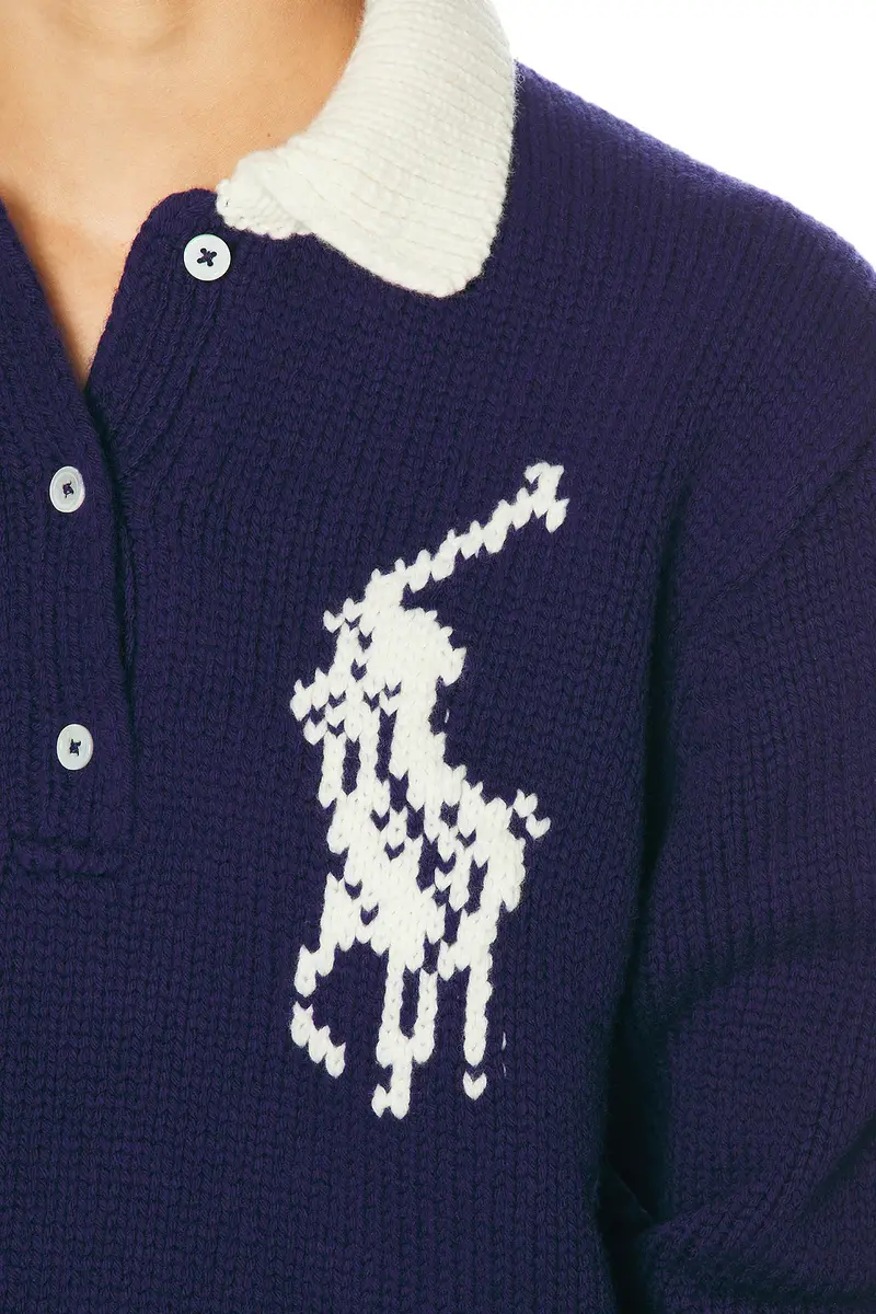 Polo Ralph Lauren Long Sleeve Polo Sweater | Thumbnail 5 Polo Ralph Lauren Long Sleeve Polo Sweater | Thumbnail 5
