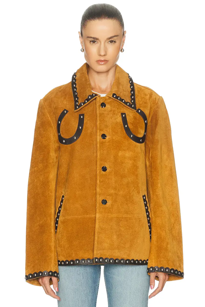 BODE Carson Suede Jacket | Thumbnail 2 BODE Carson Suede Jacket | Thumbnail 2