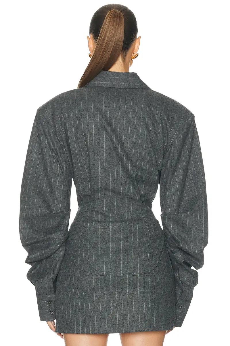 SANS FAFF Pinstripe Founder's Blouse | Thumbnail 3 SANS FAFF Pinstripe Founder's Blouse | Thumbnail 3