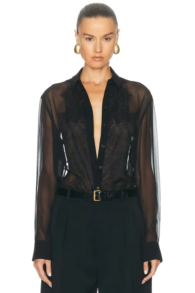 Chelsea Silk Lace Blouse Chelsea Silk Lace Blouse