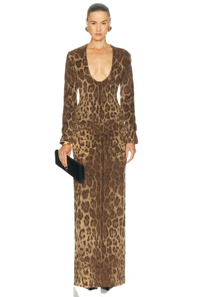 Leopard Caryatid Dress Leopard Caryatid Dress
