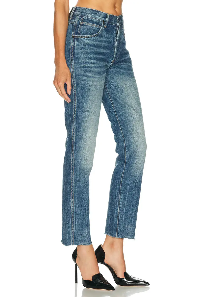 Tom Ford Stonewashed Denim Melanie Straight Leg | Thumbnail 2 Tom Ford Stonewashed Denim Melanie Straight Leg | Thumbnail 2