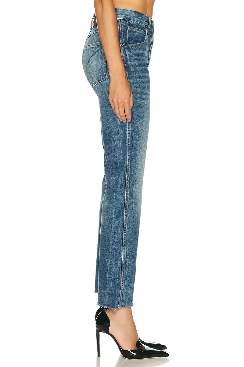 Tom Ford Stonewashed Denim Melanie Straight Leg | Thumbnail 3 Tom Ford Stonewashed Denim Melanie Straight Leg | Thumbnail 3