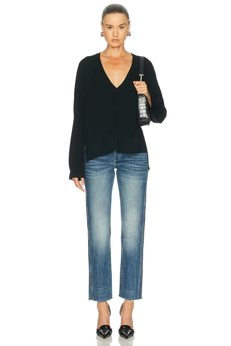 Tom Ford Stonewashed Denim Melanie Straight Leg | Thumbnail 5 Tom Ford Stonewashed Denim Melanie Straight Leg | Thumbnail 5