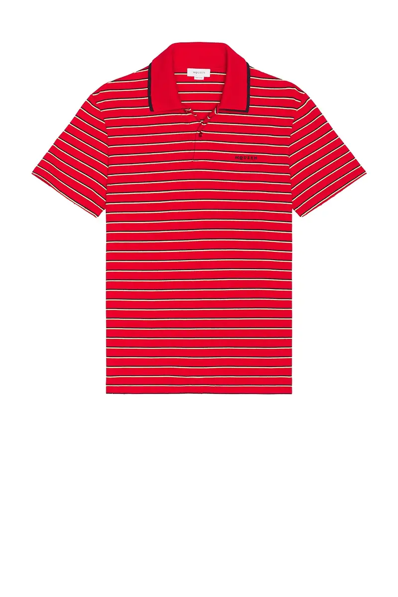 Alexander McQueen Shrunken Polo | Thumbnail 4 Alexander McQueen Shrunken Polo | Thumbnail 4