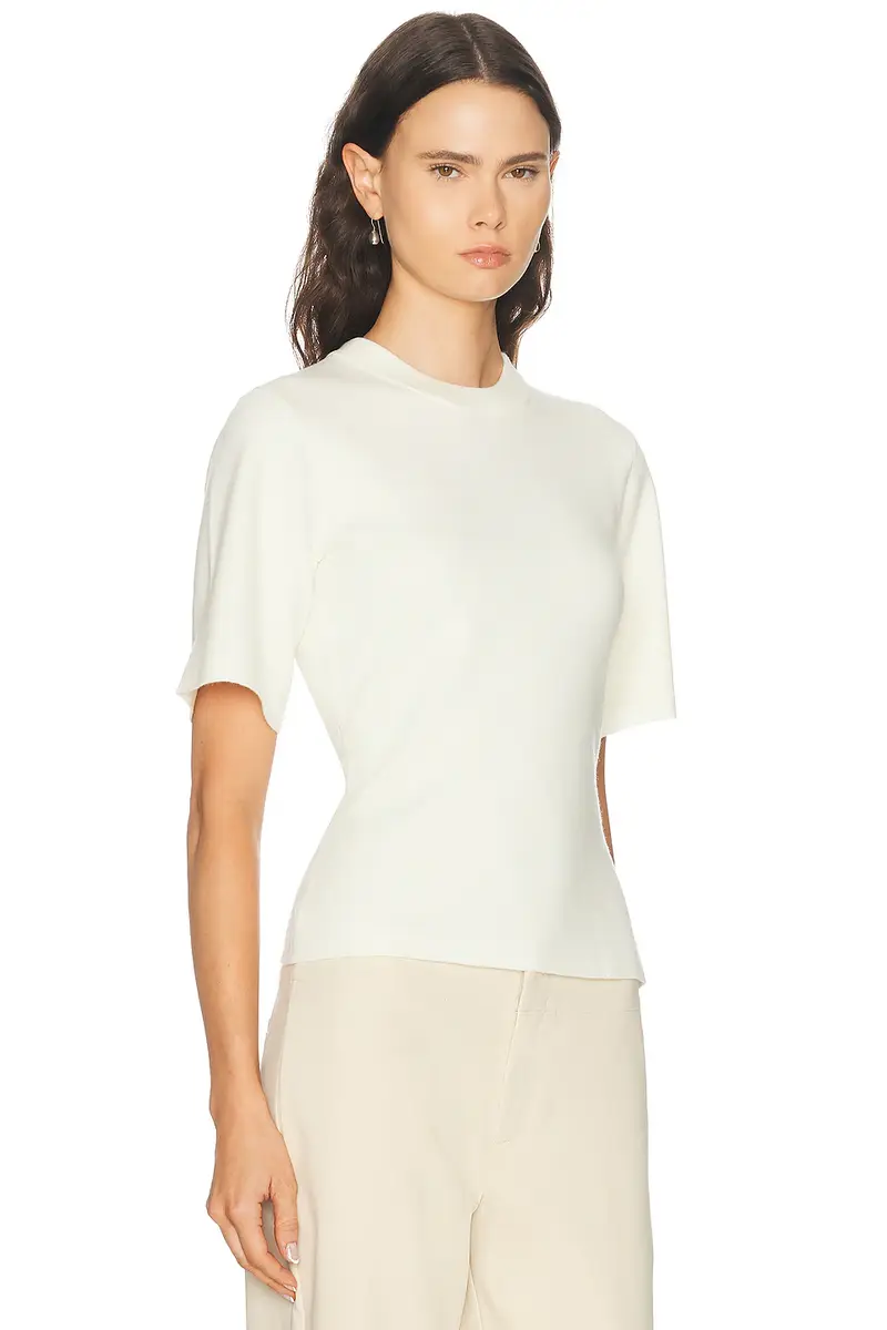 EAVES Shuri Knit Tee | Thumbnail 2 EAVES Shuri Knit Tee | Thumbnail 2