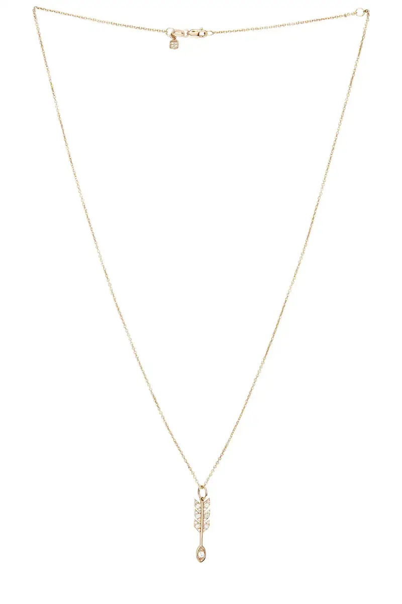 Marquise Arrow Charm Necklace Marquise Arrow Charm Necklace