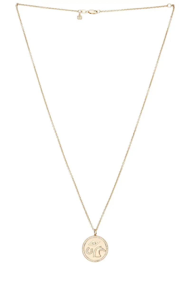 Equestrian Coin Necklace Equestrian Coin Necklace