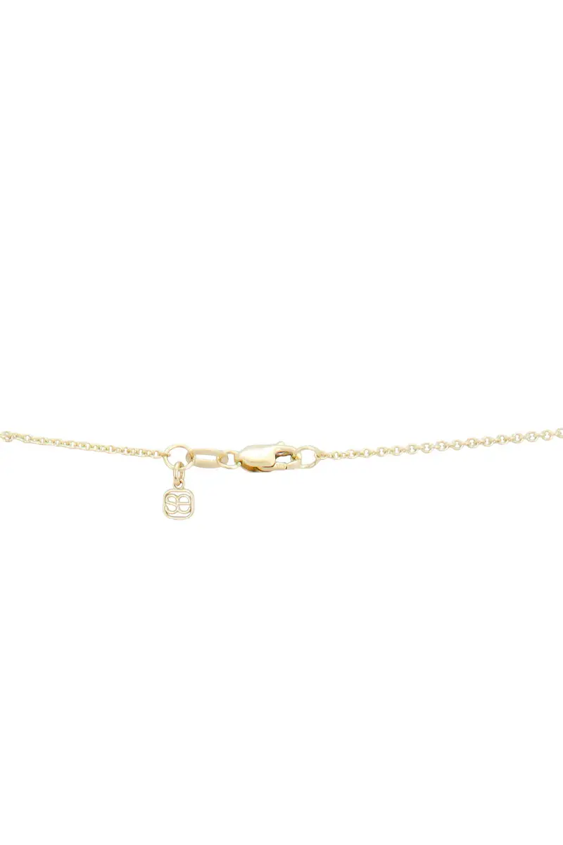 Sydney Evan Large Pave Fishbone Charm Necklace | Thumbnail 3 Sydney Evan Large Pave Fishbone Charm Necklace | Thumbnail 3