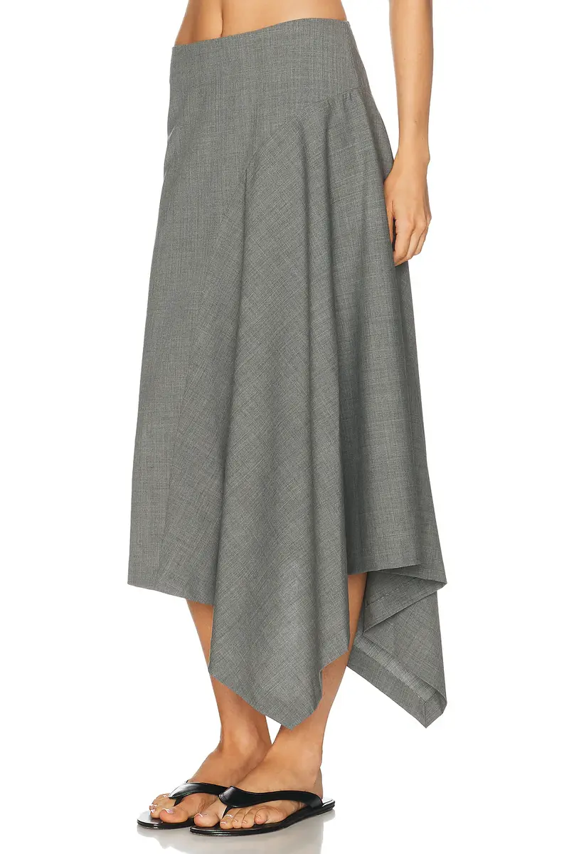 St. Agni Wool Asymmetric Skirt | Thumbnail 3 St. Agni Wool Asymmetric Skirt | Thumbnail 3