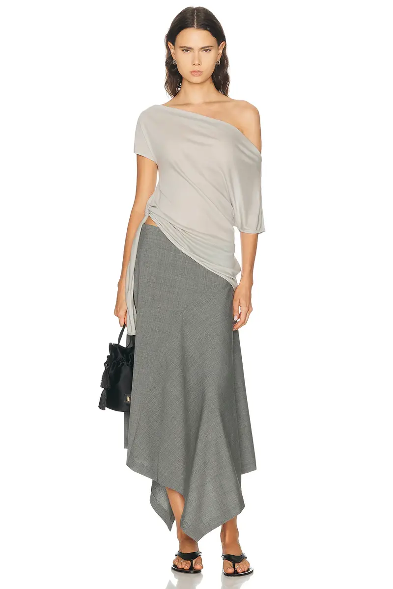 St. Agni Wool Asymmetric Skirt | Thumbnail 5 St. Agni Wool Asymmetric Skirt | Thumbnail 5
