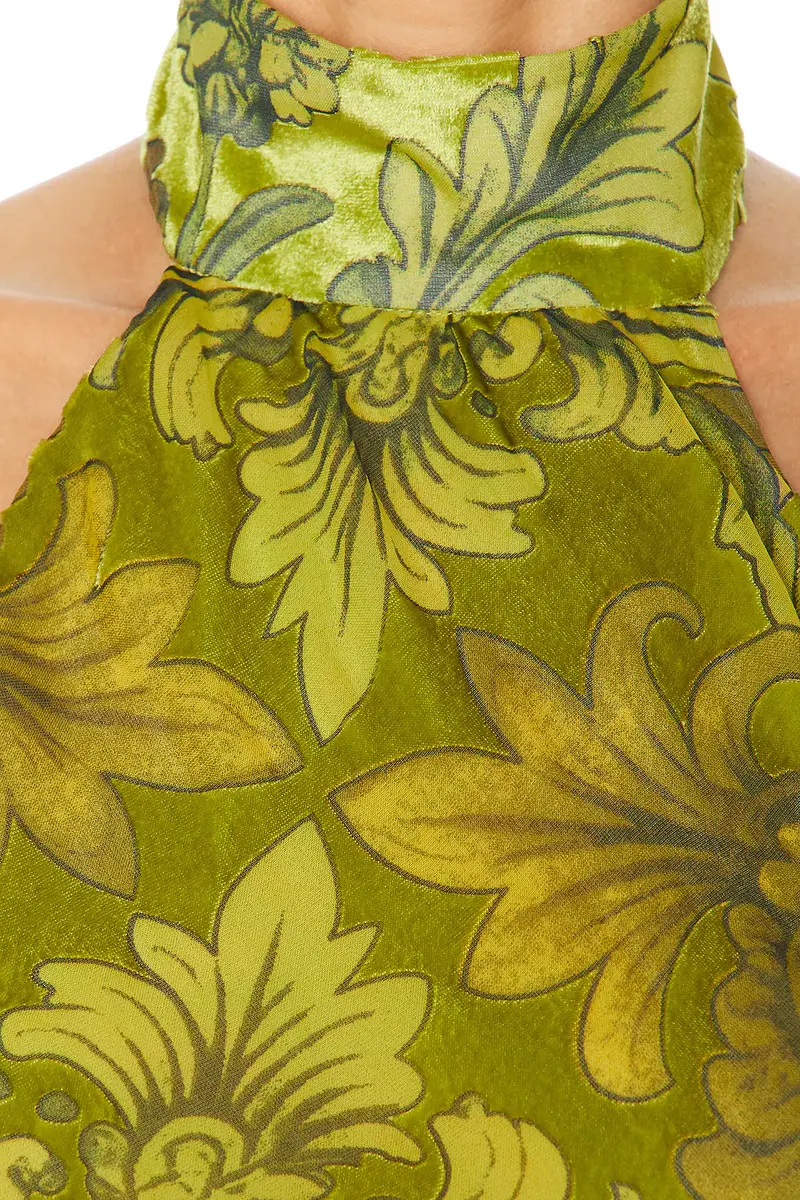 Retrofête Protea Velvet Dress | Thumbnail 4 Retrofête Protea Velvet Dress | Thumbnail 4