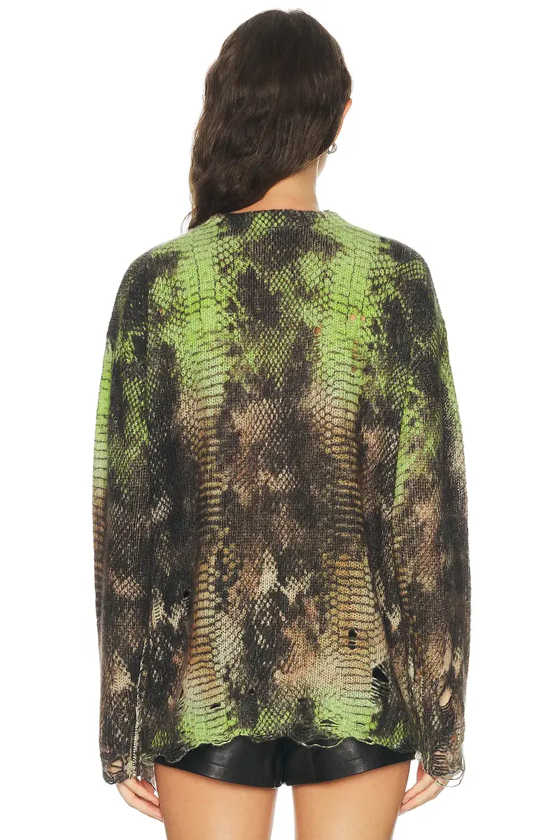 R13 Printed Boyfriend Cardigan | Thumbnail 3