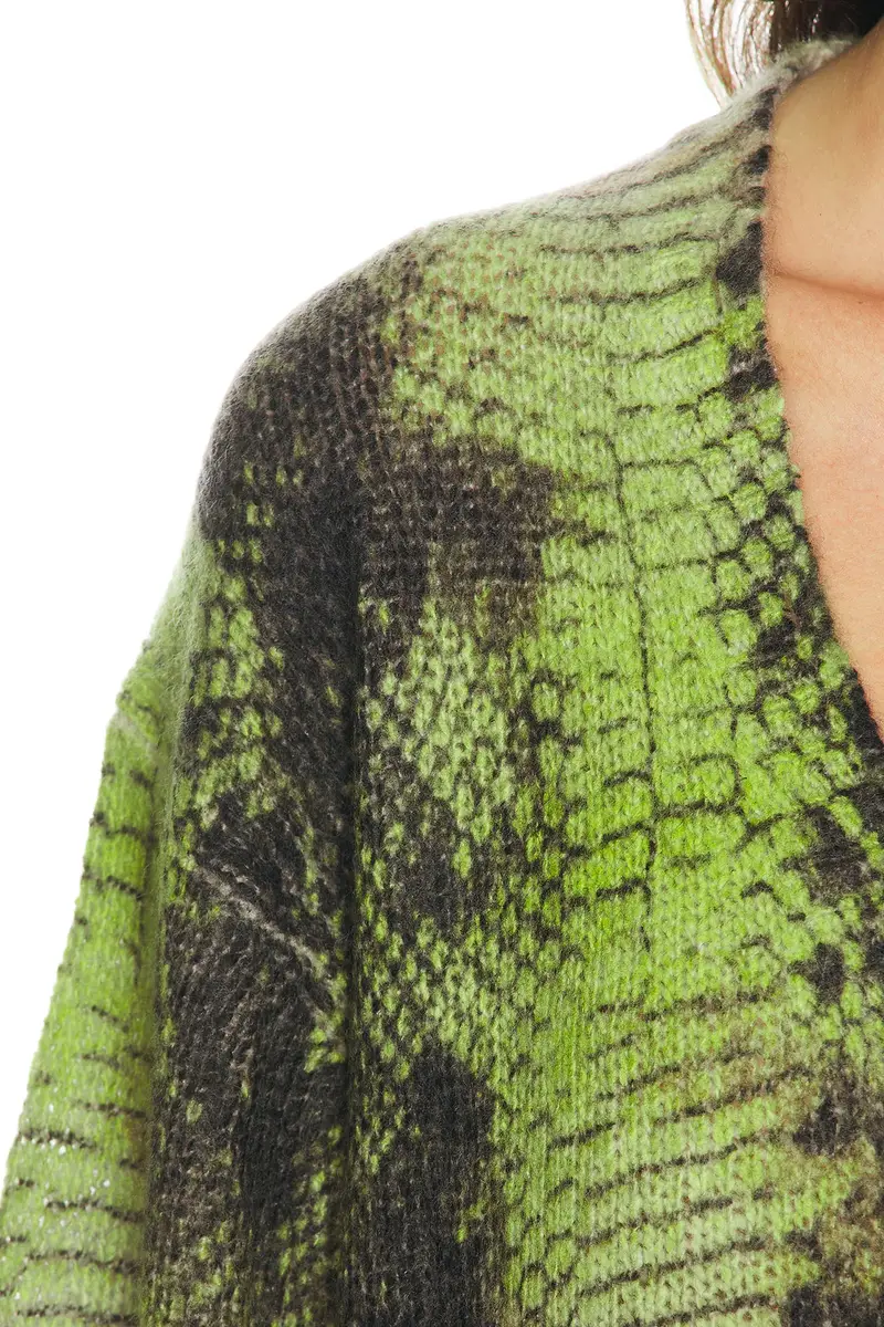 R13 Printed Boyfriend Cardigan | Thumbnail 5