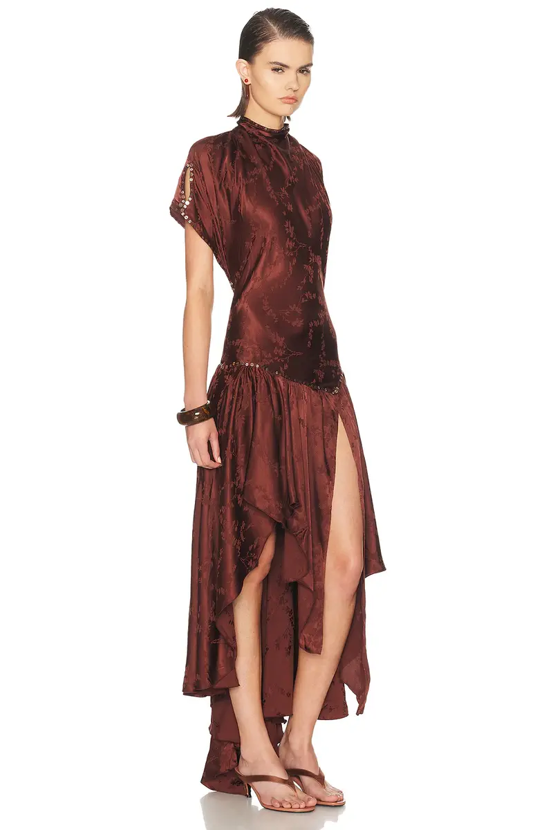 SIEDRÉS Maren Open Back Asymmetric Dress | Thumbnail 2