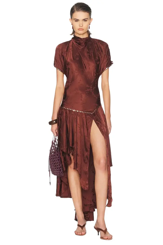 SIEDRÉS Maren Open Back Asymmetric Dress