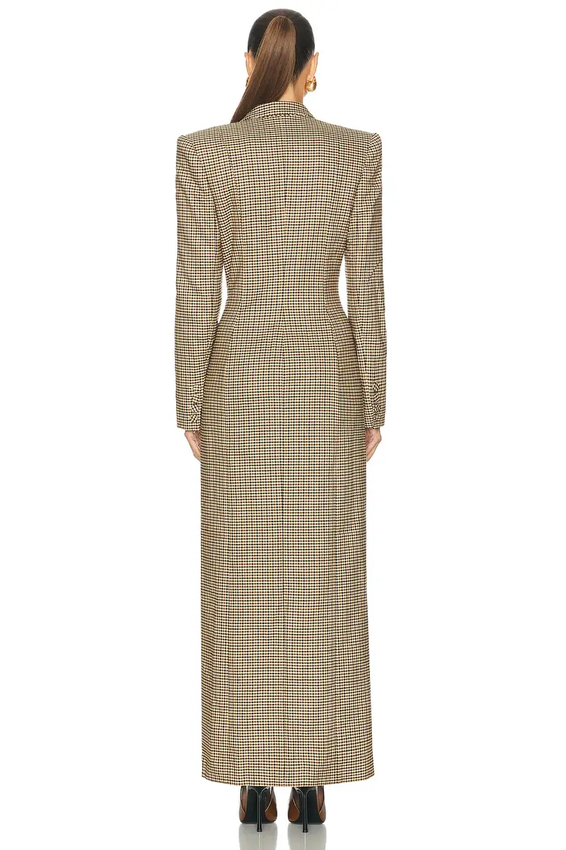 SANS FAFF Check Amberly Evening Blazer Dress | Thumbnail 3 SANS FAFF Check Amberly Evening Blazer Dress | Thumbnail 3