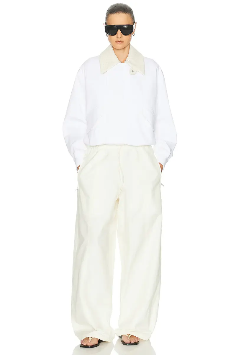 Bottega Veneta Toile Barrel Leg Trouser | Thumbnail 6 Bottega Veneta Toile Barrel Leg Trouser | Thumbnail 6