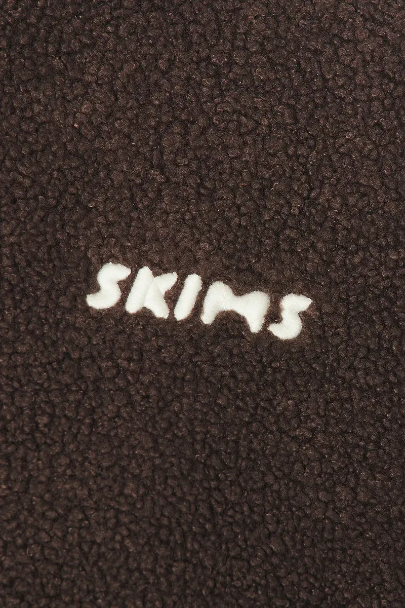 Skims Teddy Boxy Zip Up Jacket | Thumbnail 5 Skims Teddy Boxy Zip Up Jacket | Thumbnail 5