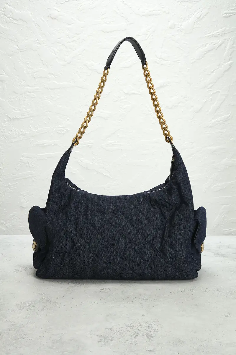 Chanel Chanel Denim Trendy Large Pockets Hobo Bag | Thumbnail 3 Chanel Chanel Denim Trendy Large Pockets Hobo Bag | Thumbnail 3