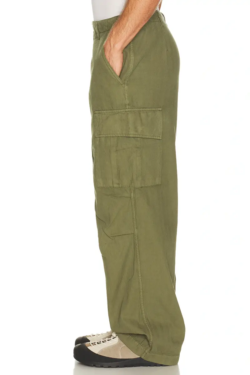 Palmes Herringbone Cargo Trousers | Thumbnail 2 Palmes Herringbone Cargo Trousers | Thumbnail 2