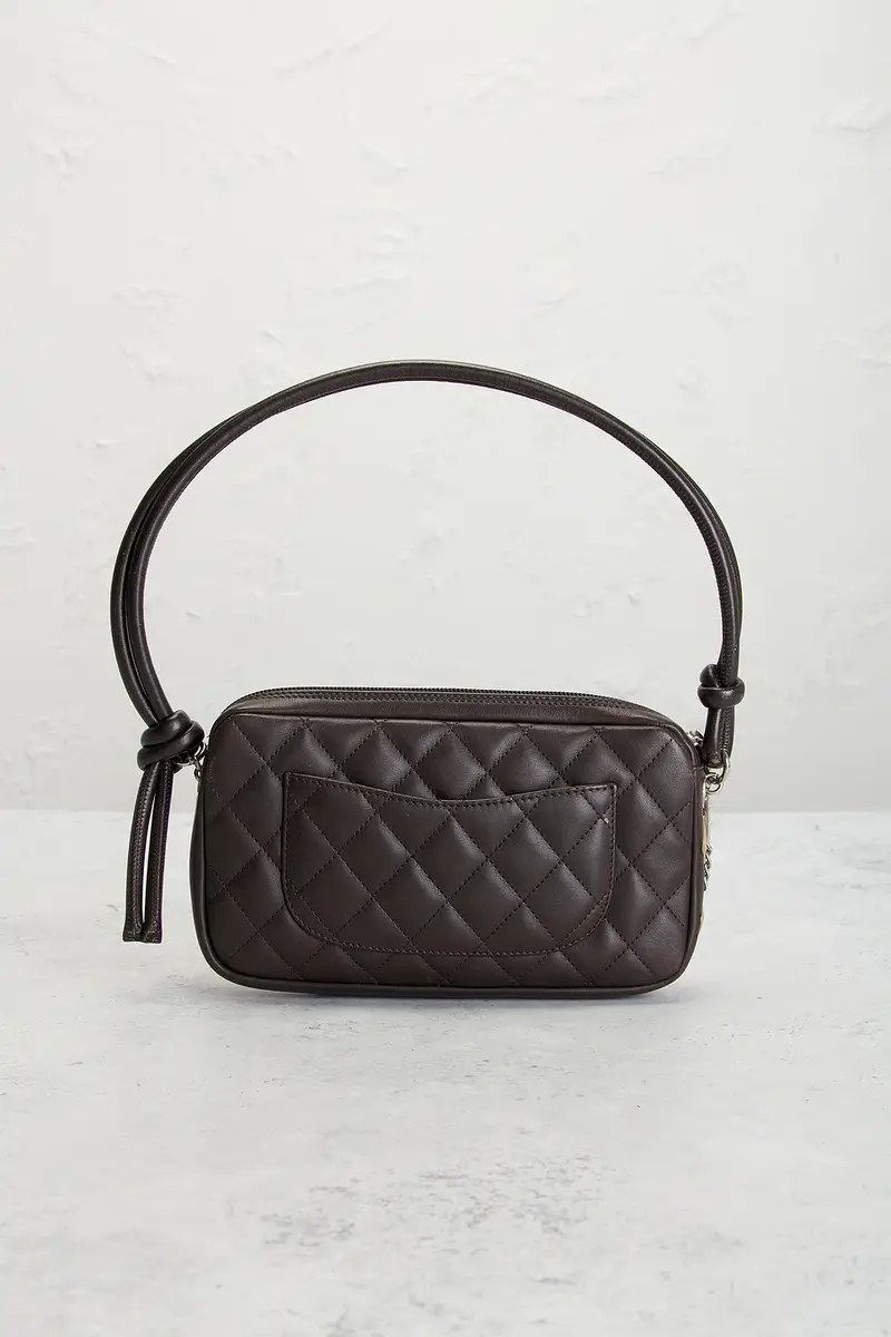 Chanel Chanel Calfskin Cambon Pochette Shoulder Bag | Thumbnail 3