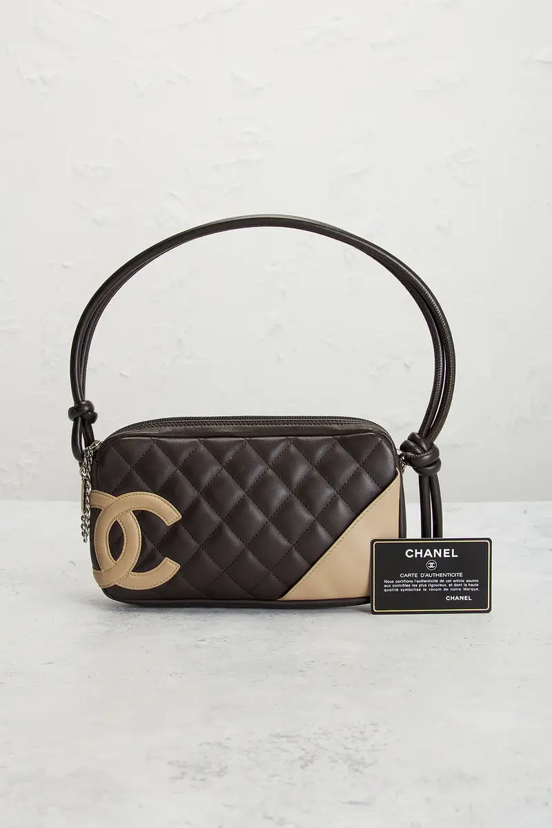 Chanel Chanel Calfskin Cambon Pochette Shoulder Bag | Thumbnail 9