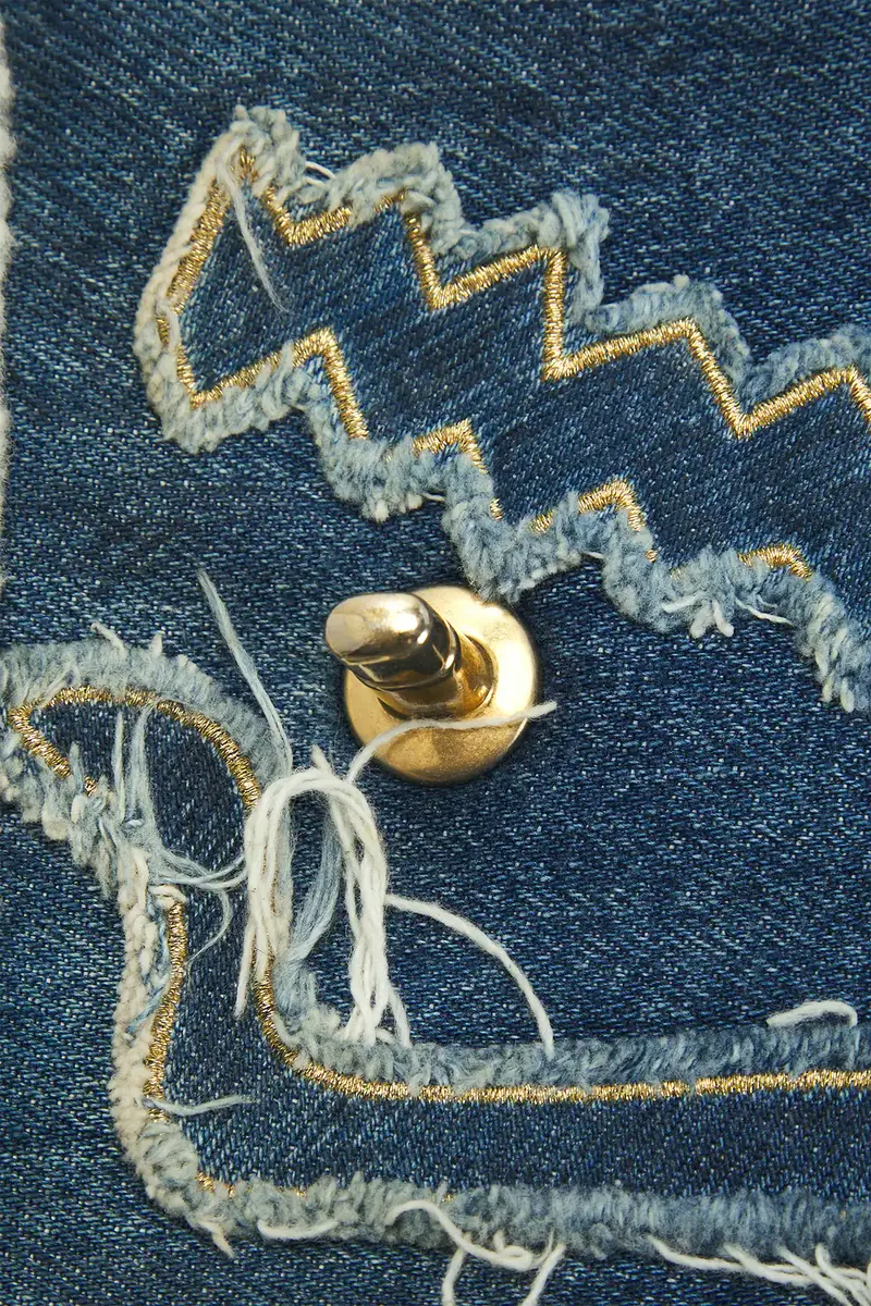 Chanel Chanel Denim & Shearling Paris-Egypt Hieroglyph Flap Bag | Thumbnail 8 Chanel Chanel Denim & Shearling Paris-Egypt Hieroglyph Flap Bag | Thumbnail 8