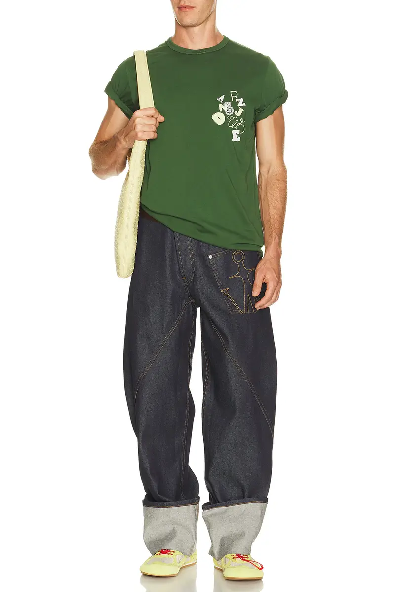 JW Anderson Scattered Letters T-Shirt | Thumbnail 3 JW Anderson Scattered Letters T-Shirt | Thumbnail 3