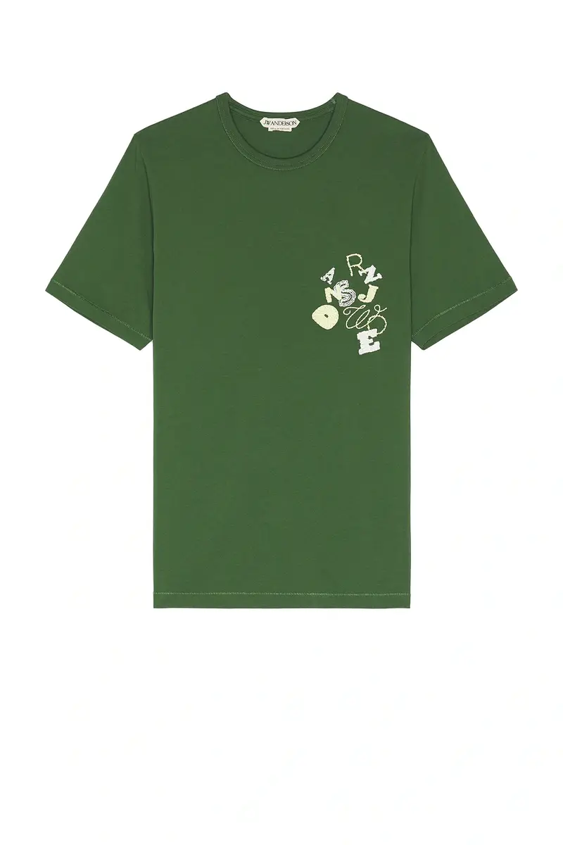 JW Anderson Scattered Letters T-Shirt | Thumbnail 4 JW Anderson Scattered Letters T-Shirt | Thumbnail 4