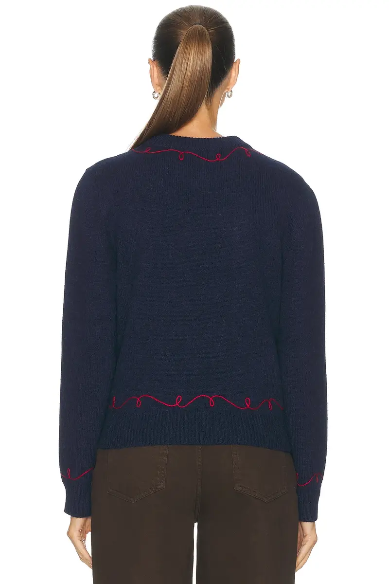 BODE Cowboy Appliqué Pullover Sweater | Thumbnail 3 BODE Cowboy Appliqué Pullover Sweater | Thumbnail 3