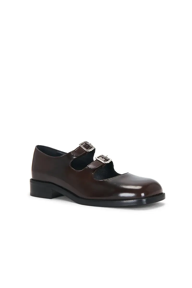Sandy Liang Mary Jane Double Strap Loafer | Thumbnail 2 Sandy Liang Mary Jane Double Strap Loafer | Thumbnail 2