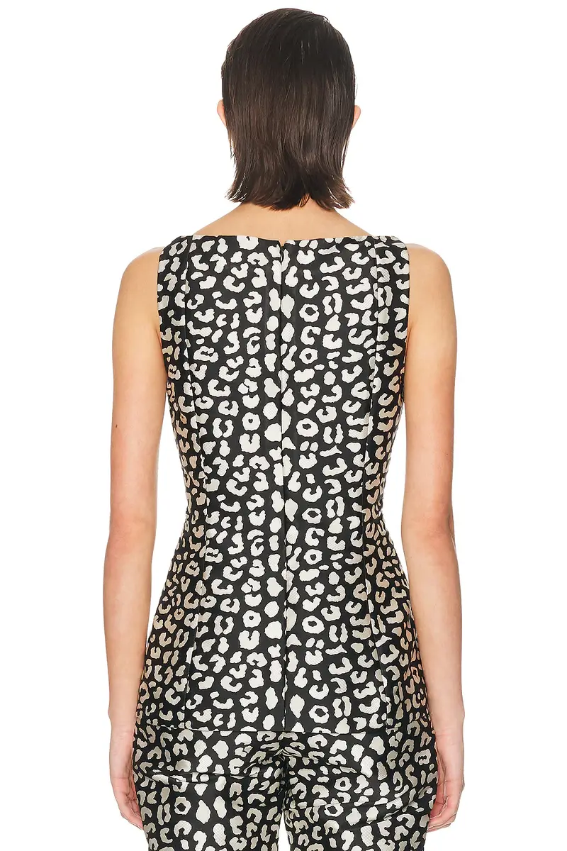 Carolina Herrera Sleeveless Boatneck Top | Thumbnail 3 Carolina Herrera Sleeveless Boatneck Top | Thumbnail 3