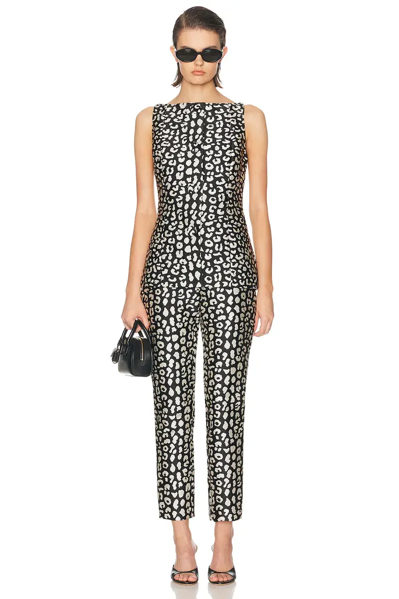 Carolina Herrera Sleeveless Boatneck Top | Thumbnail 4 Carolina Herrera Sleeveless Boatneck Top | Thumbnail 4