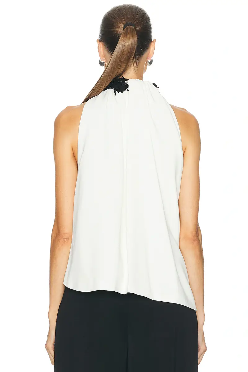 Brandon Maxwell Haze Embroidered Top | Thumbnail 4 Brandon Maxwell Haze Embroidered Top | Thumbnail 4