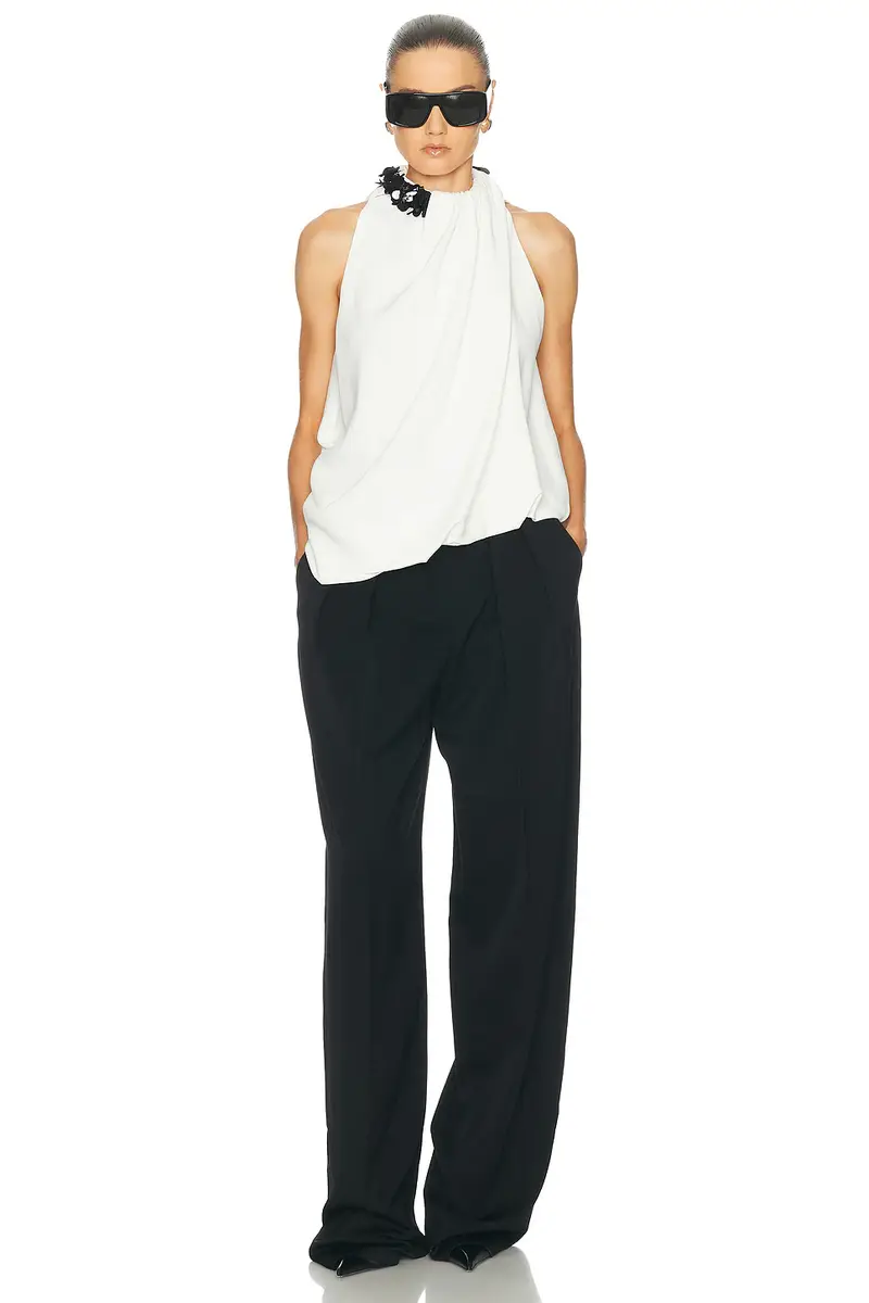 Brandon Maxwell Haze Embroidered Top | Thumbnail 5 Brandon Maxwell Haze Embroidered Top | Thumbnail 5