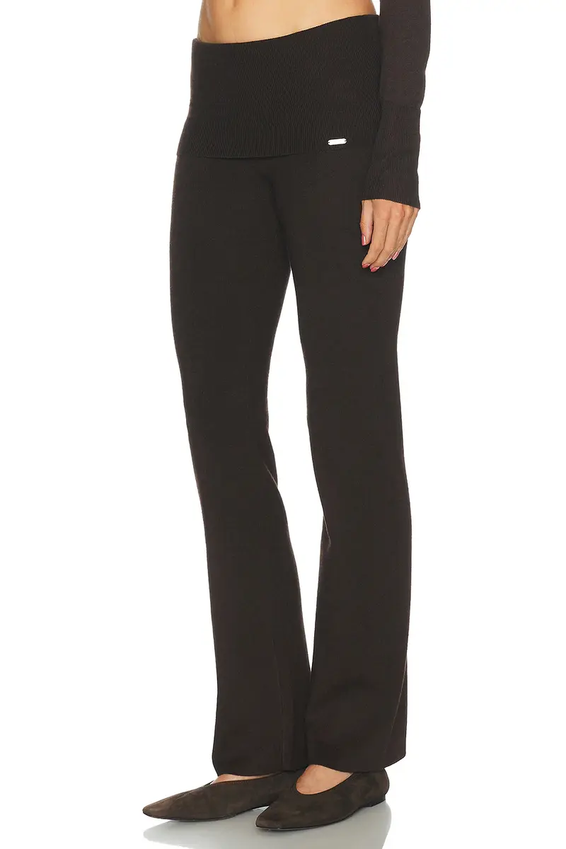 Skims Essential Sweaters Foldover Pant | Thumbnail 3
