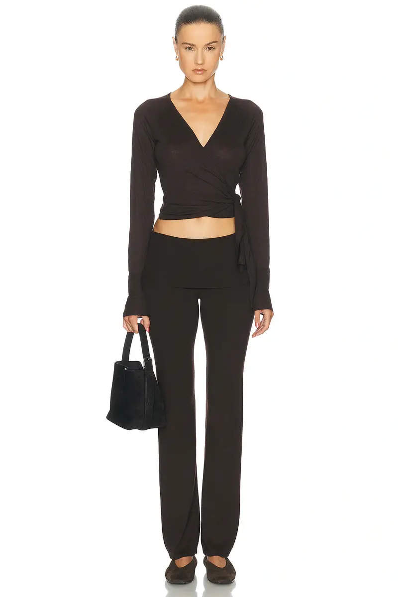 Skims Essential Sweaters Foldover Pant | Thumbnail 5