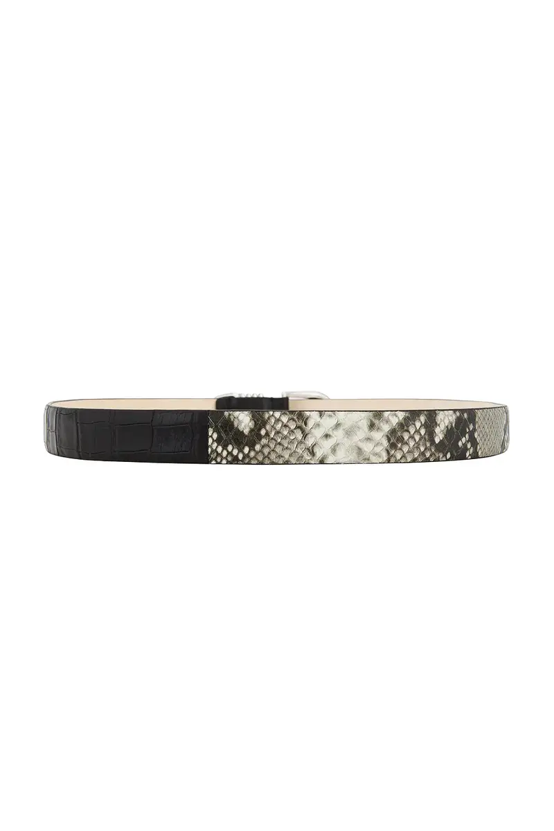 Déhanche Hollyhock Two Tone Exotic Belt | Thumbnail 2 Déhanche Hollyhock Two Tone Exotic Belt | Thumbnail 2
