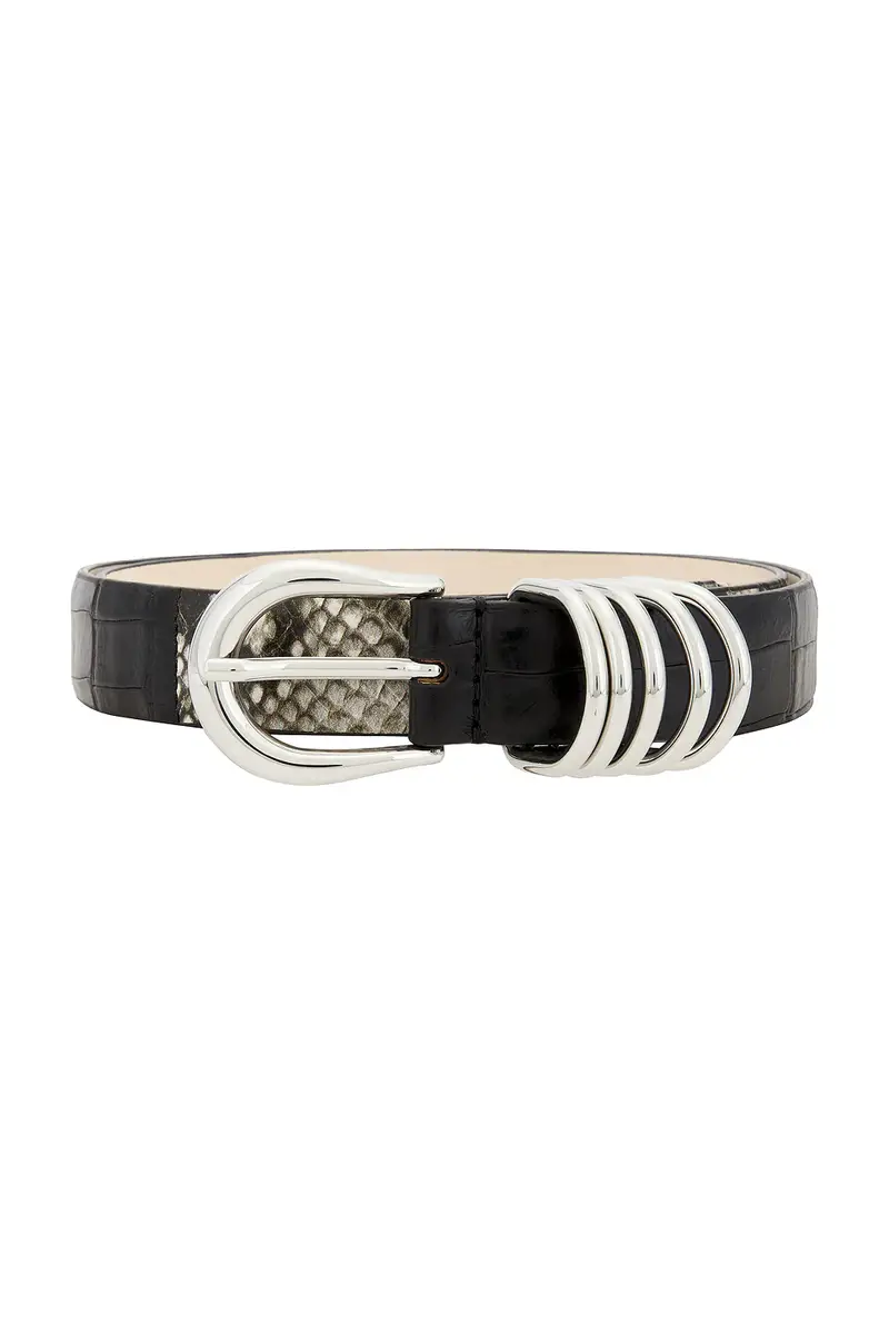 Déhanche Hollyhock Two Tone Exotic Belt | Thumbnail 3 Déhanche Hollyhock Two Tone Exotic Belt | Thumbnail 3
