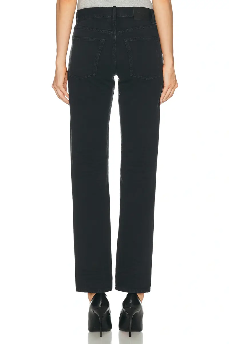 Saint Laurent Relaxed Straight Leg | Thumbnail 4 Saint Laurent Relaxed Straight Leg | Thumbnail 4