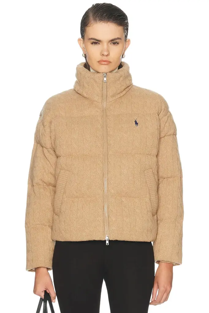 Sweater Puffer Coat