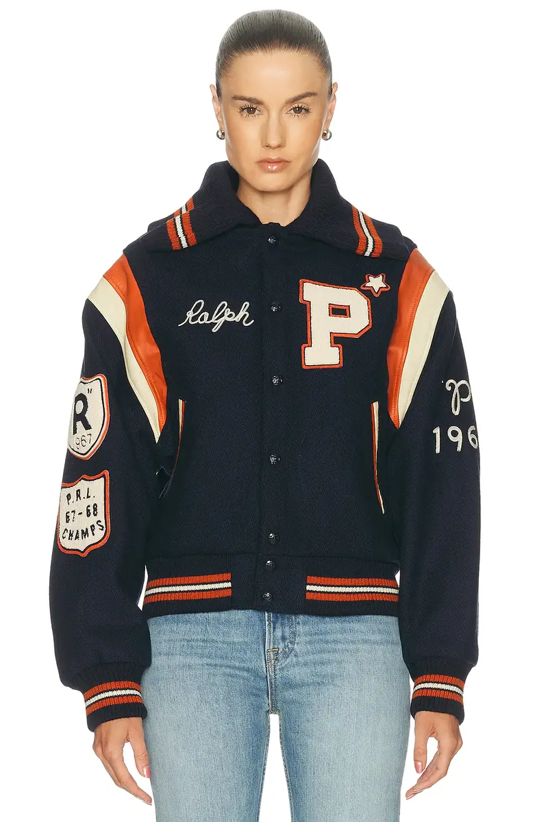 Polo Ralph Lauren Bomber Varsity Jacket | Thumbnail 2