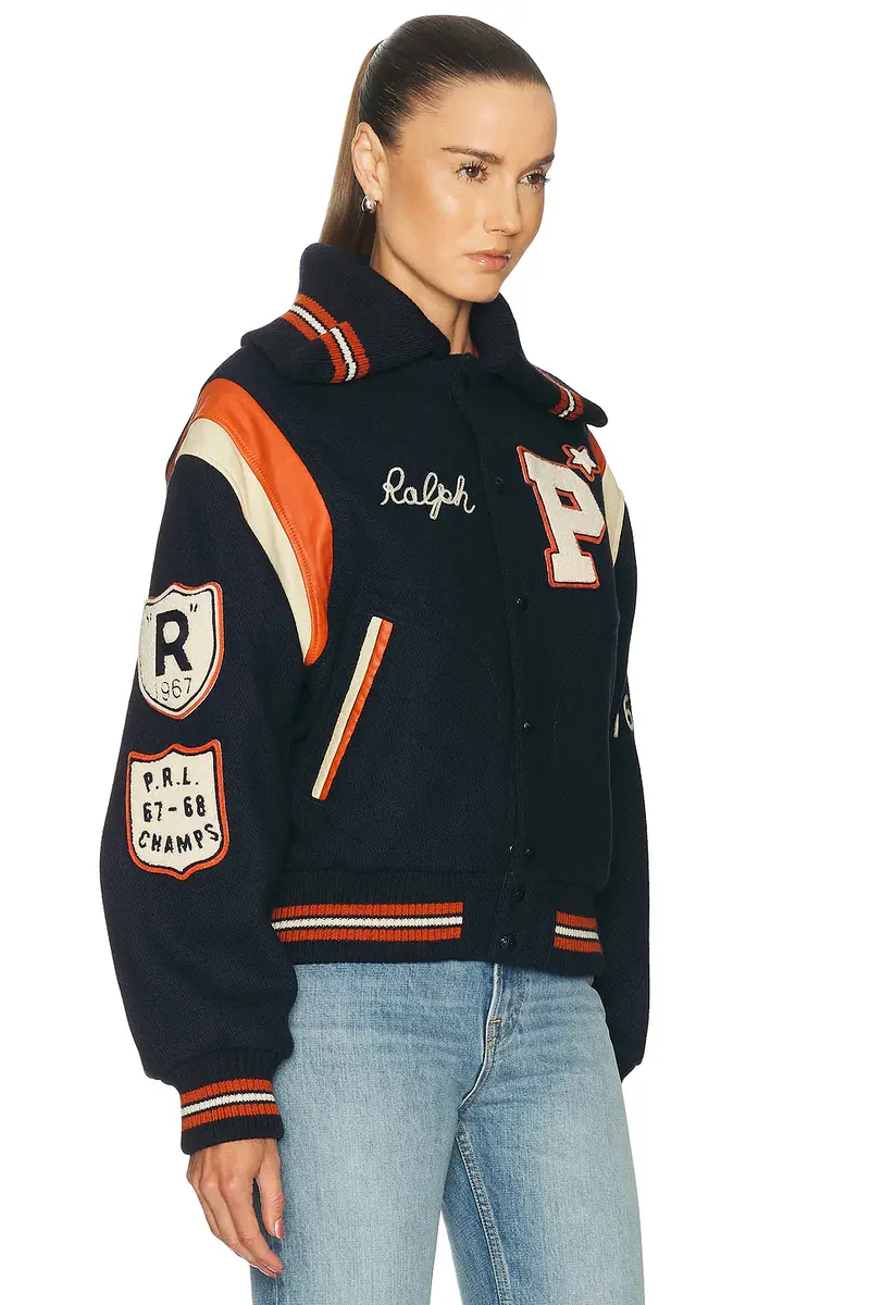 Polo Ralph Lauren Bomber Varsity Jacket | Thumbnail 3