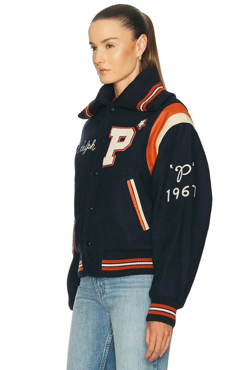 Polo Ralph Lauren Bomber Varsity Jacket | Thumbnail 4