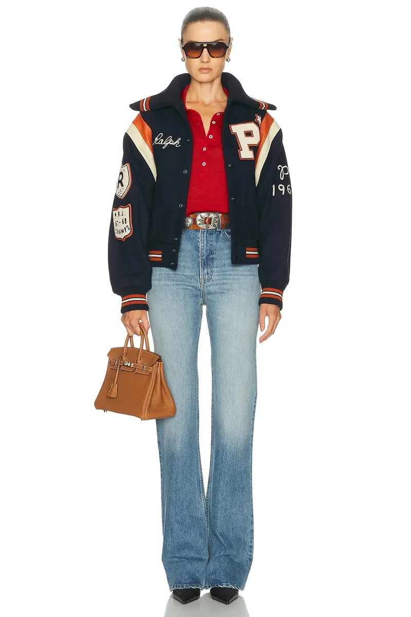 Polo Ralph Lauren Bomber Varsity Jacket | Thumbnail 6