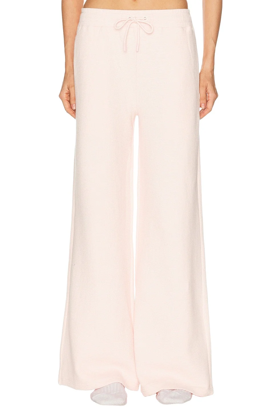 Waffle Knit Track Pant