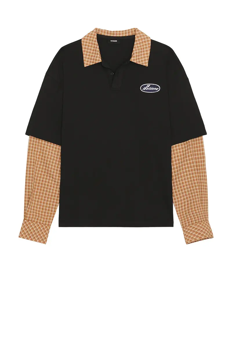 We11Done Polo Layered Shirt | Thumbnail 4 We11Done Polo Layered Shirt | Thumbnail 4